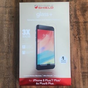 ⚠️iPHONE 8/7/6S PLUS / ZAGG SCREEN